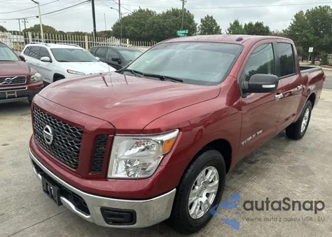 2019 Nissan Titan S из США, поврежденный, VIN 1N6AA1EKXKN512224